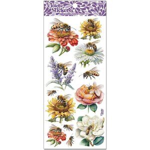 3‎ for $15 - Bee Garden Stickers - 2 NEW Sticker Sheets for Stationary & More